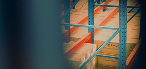 Warehouse with lots of packages